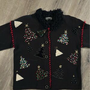 Berek 2 By Takako Sakon Christmas Sweater Small
